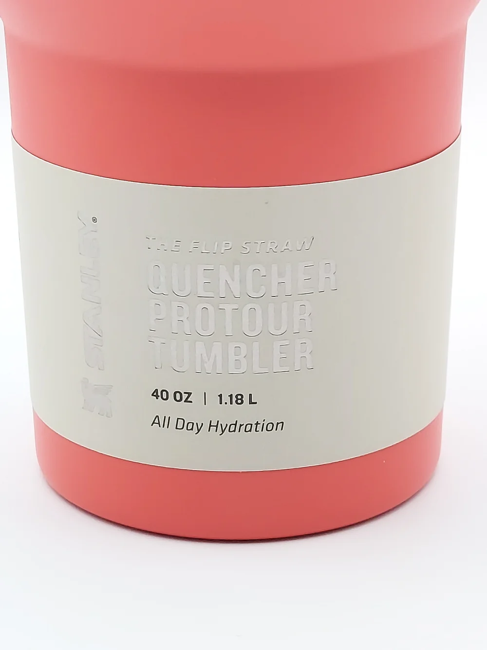 Stanley Tumbler 40oz Quencher ProTour Flip Straw Tumbler Coral Fade